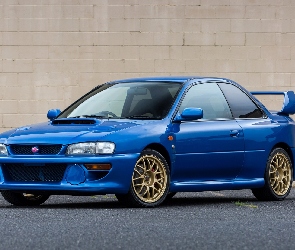 Niebieskie, Subaru Impreza WRX STI