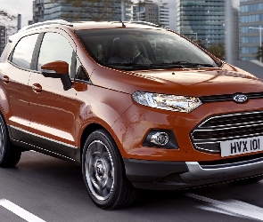 Ford EcoSport, Ulica, Brązowy