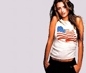 Flaga, Ameryki, Penelope Cruz