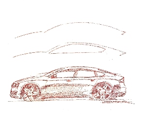 Szkic, Prototyp, Audi A7