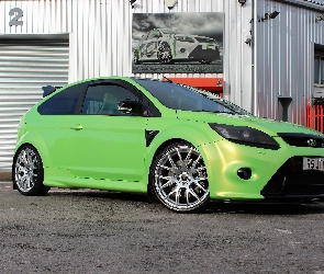 Ford Focus II RS, Wolf Racing, Zielony