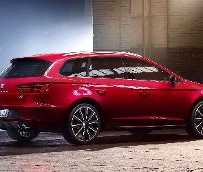 Czerwony, Seat Leon ST Cupra 300