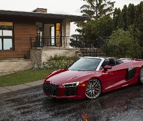 Czerwone, Audi R8 Spyder