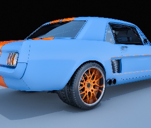 Zabytkowy, 1965, Mustang GT Coupe