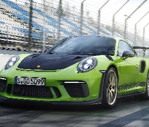 Porsche 911 GT3 RS, 2018, Zielone