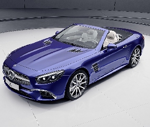 Mercedes-Benz SL 65 AMG, 2018, Niebieski