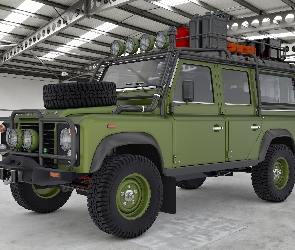Zielony, Land Rover Defender