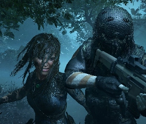 Gra, Żołnierz, Lara Croft, Shadow of the Tomb Raider