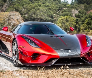 Koenigsegg Regera, Drzewa, Czerwony