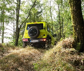 Suzuki Jimny, Drzewa, Tył