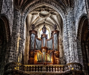 Organy, Wnętrze, Kościół, Muzyka