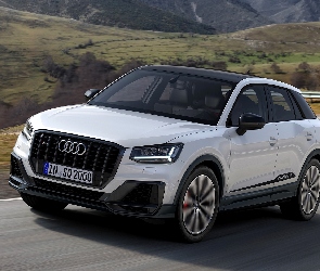 Białe, Droga, Audi SQ2