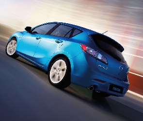 Mazda 3, Tył, Lampy