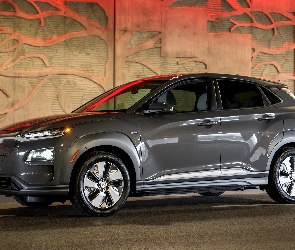 Hyundai Kona Electric, Ściana, Wzorzysta