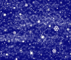 Tekstura, Niebieskie tło, Śniegu, Gwiazdki, Płatki