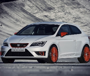Biały, Seat Leon ST Cupra 280