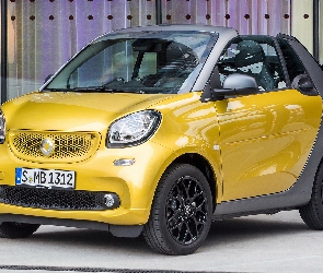 Smart Fortwo, Cabrio, Żółty