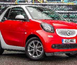 Czerwono-biały, Smart Fortwo