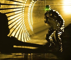 Splinter Cell, światło, mężczyzna, broń