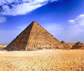 Giza, Egipt, Piramidy