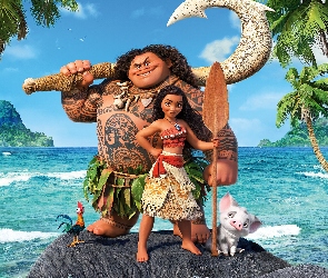 Film animowany, Moana, Postacie, Chief Tui, Vaiana Skarb oceanu