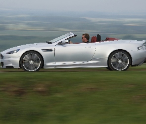 Srebrny, Aston Martin DBS Volante