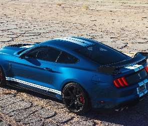 Niebieski, GT500, Ford Mustang Shelby