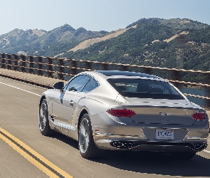 Bentley Continental GT V8, Coupe, Srebrny