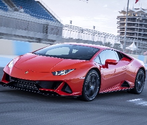 Lamborghini Huracan EVO, Droga, Czerwone