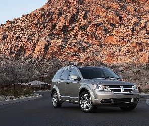 Skały, 4x4, Dodge Journey