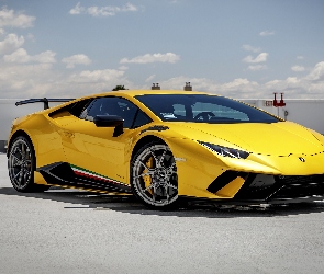 Żółte, Lamborghini Huracan