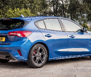 Ford Focus ST-Line, Niebieski