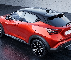 Nissan Juke II, Tył, Czerwony
