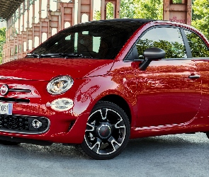 Fiat 500C, Czerwony