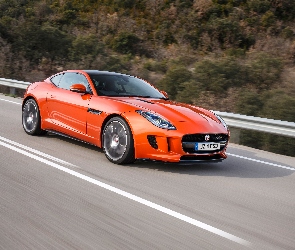 Jaguar F-Type, Droga, Pomarańczowy