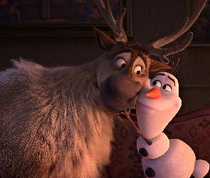 Film animowany, Bałwanek Olaf, Frozen 2, Renifer Sven, Kraina Lodu 2