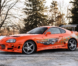 Pomarańczowa, Toyota Supra