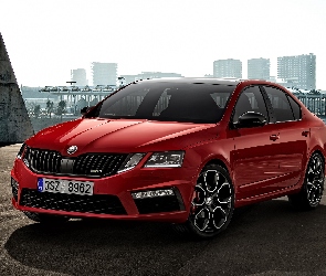 Czerwona, Skoda Octavia RS 245