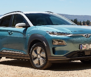 Hyundai Kona Electric, Przód, Bok