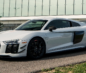 Audi R8, Coupe, Białe