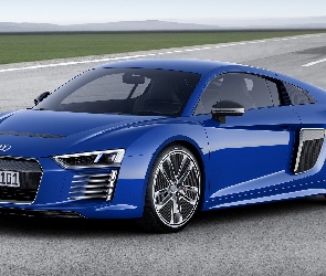 Lifting, Coupe, Niebieskie, Audi R8 II