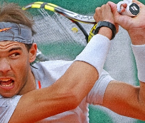 Tenis, Grafika, Rafael Nadal