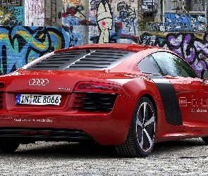 Audi R8, Tył, Coupe