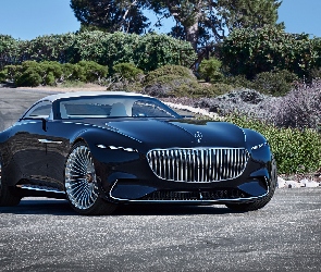 Elektryczny, Prototyp, Kabriolet, Vision Mercedes-Maybach 6