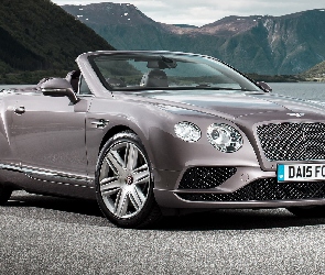 Kabriolet, Przód, Bentley Continental GT