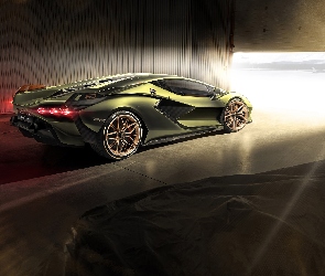 3D, Lamborghini Sian