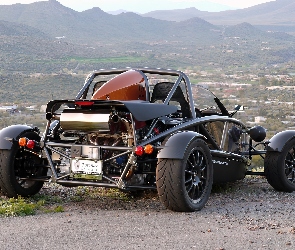 Ariel Atom, Góry, Widok, Tłumik