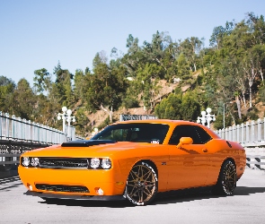 Dodge Challenger SRT Hellcat, Pomarańczowy