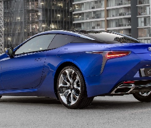 Niebieski, Lexus LC 500 Morphic Blue