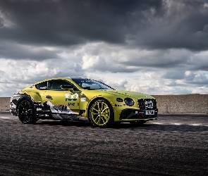Chmury, Droga, Bentley Continental GT, Pikes Peak